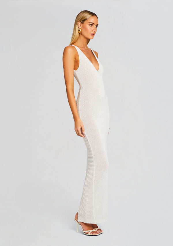 Retrofête Metallic Dress Bananhot