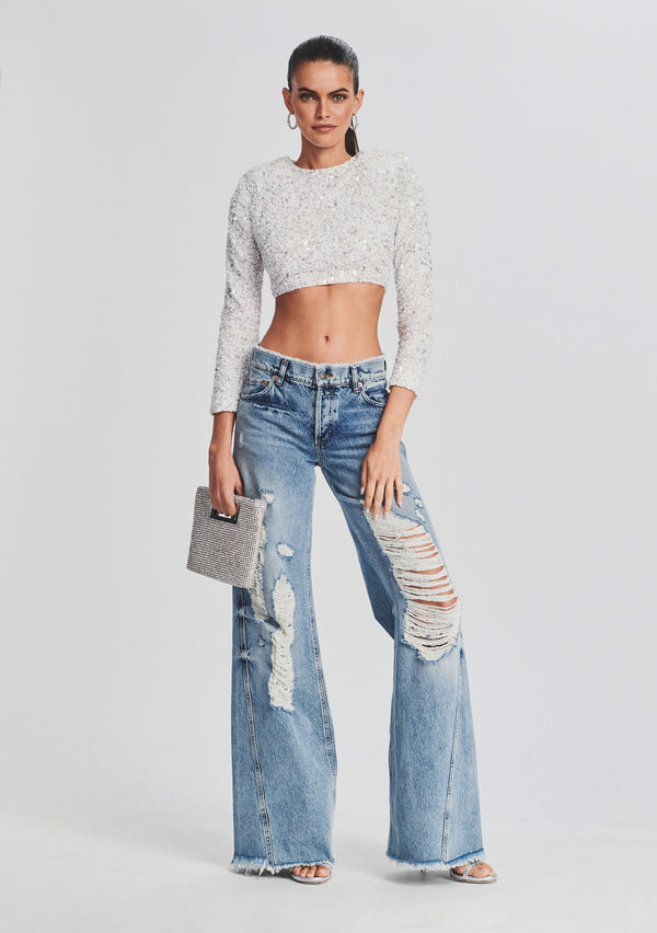 Retrofête Mountain Wide Leg Jean SEROYA