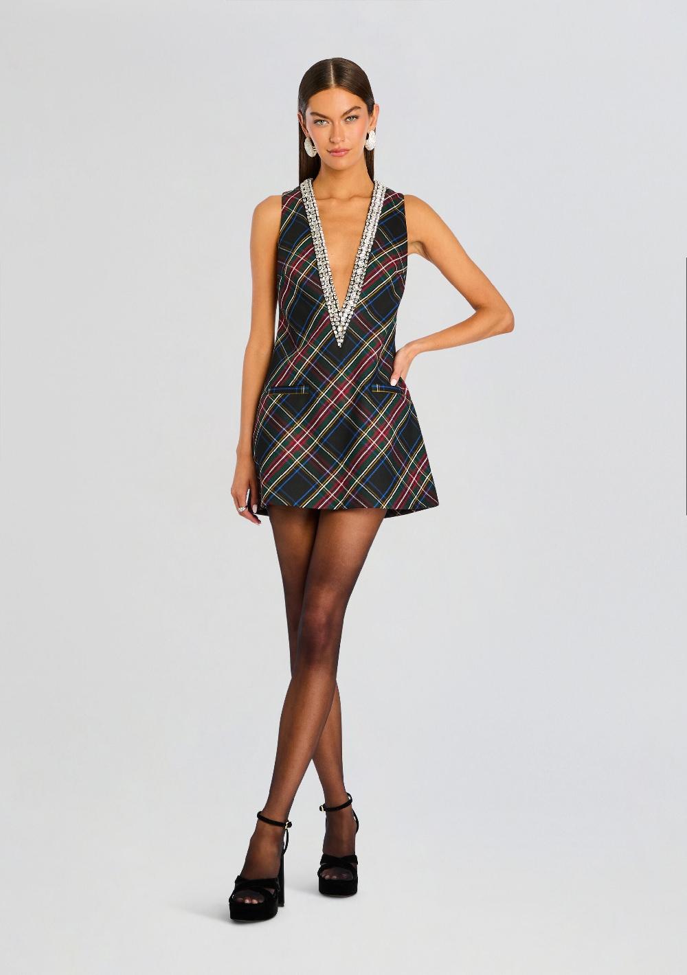 retrofête Nancie Embellished Dress retrofête