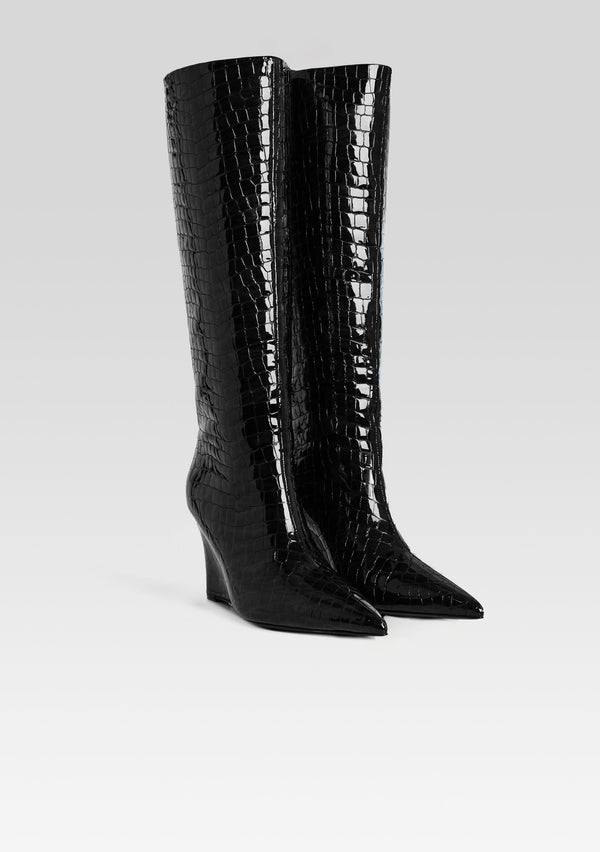 Retrofête Natassa Wedge Boot Retrofête