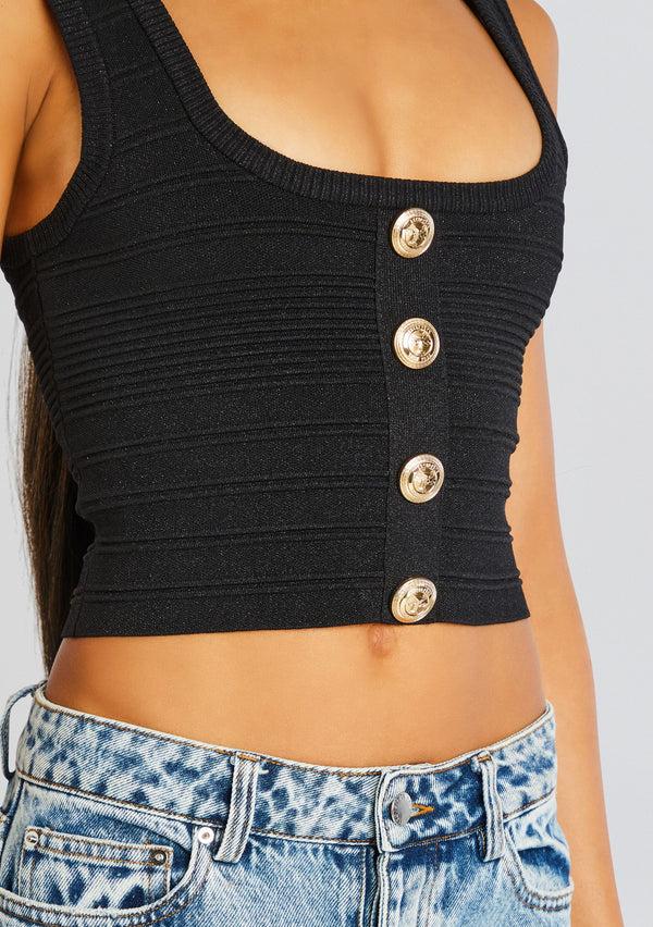 Retrofête Nella Bandage Knit Top Retrofête