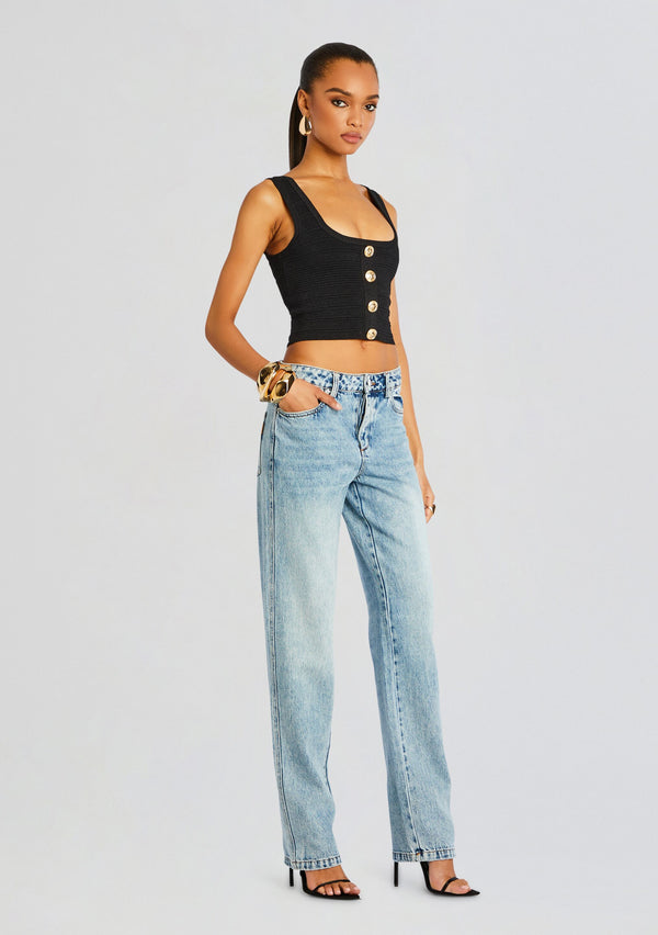 Retrofête Nella Bandage Knit Top Retrofête