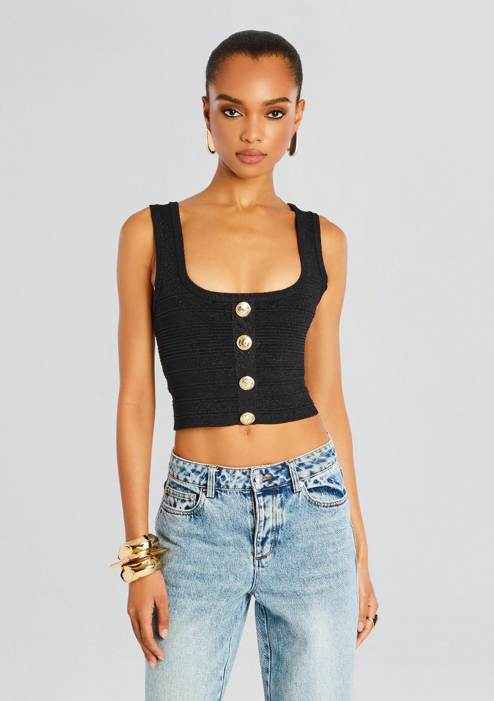 retrofête Nella Bandage Knit Top retrofête