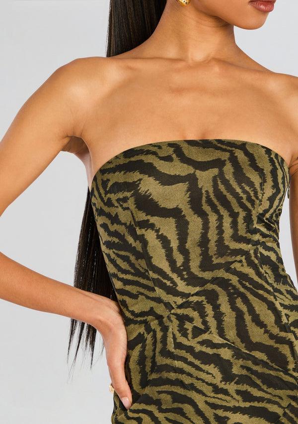 Retrofête Nicole Silk Chiffon Dress Retrofête