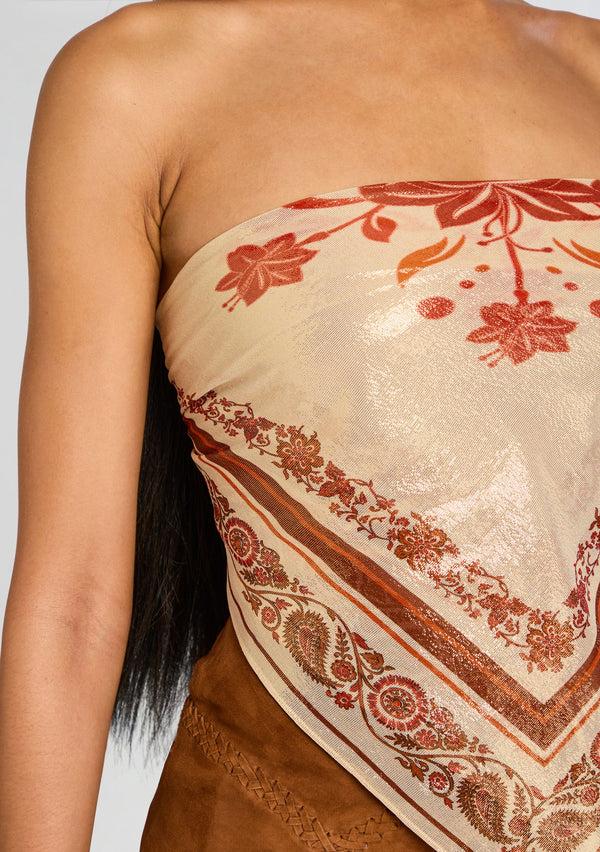 Retrofête Noelle Silk Top Retrofête