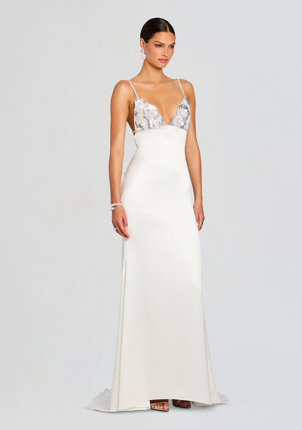 Retrofête Oline Embroidered Dress Retrofête