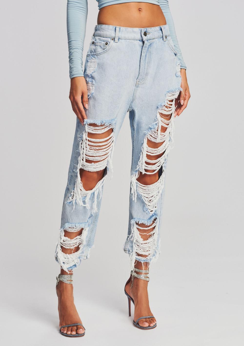 retrofête Omar Drop Boyfriend Jean SEROYA