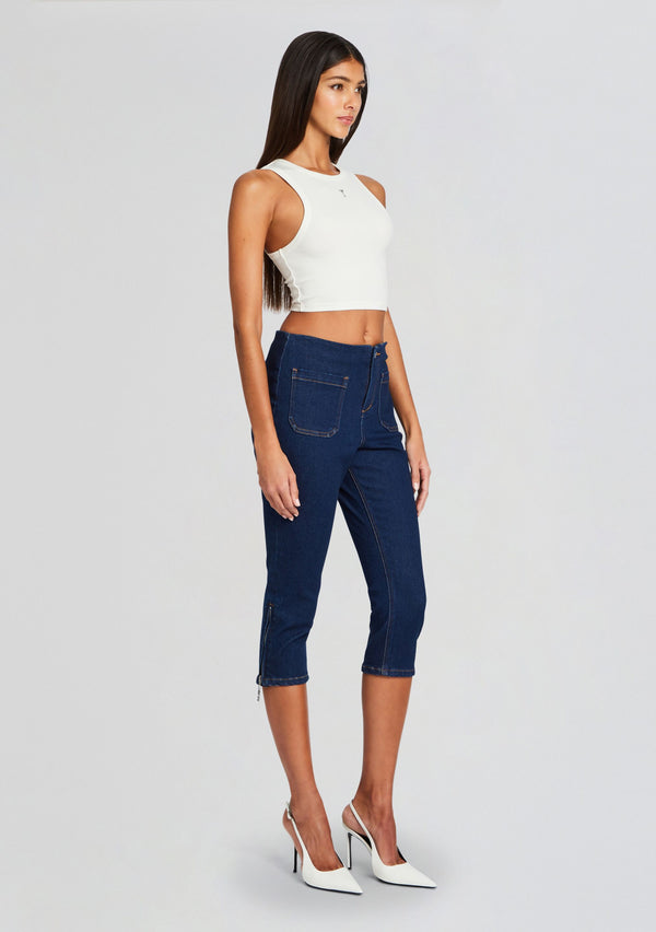 Retrofête Padma Capri Jean SEROYA