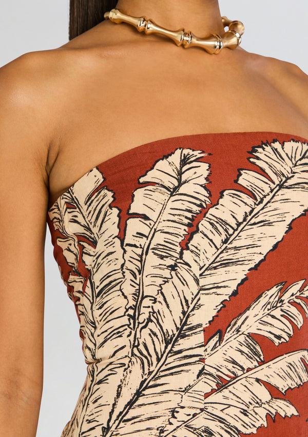 Retrofête Palm Mini Dress Hemant & Nandita