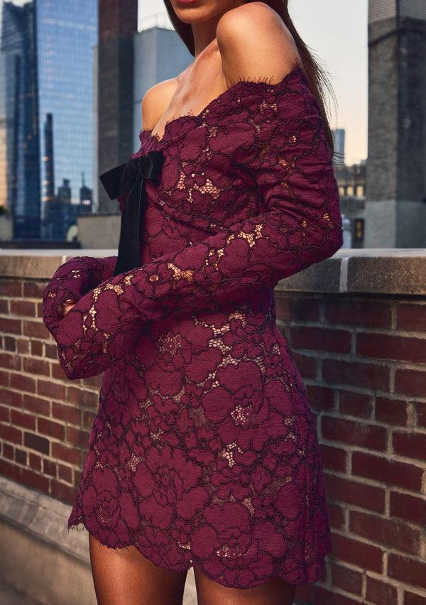 Retrofête Perdita Lace Dress Retrofête