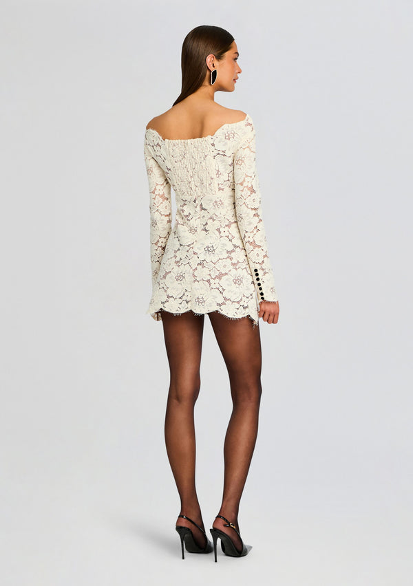 Retrofête Perdita Lace Dress Retrofête