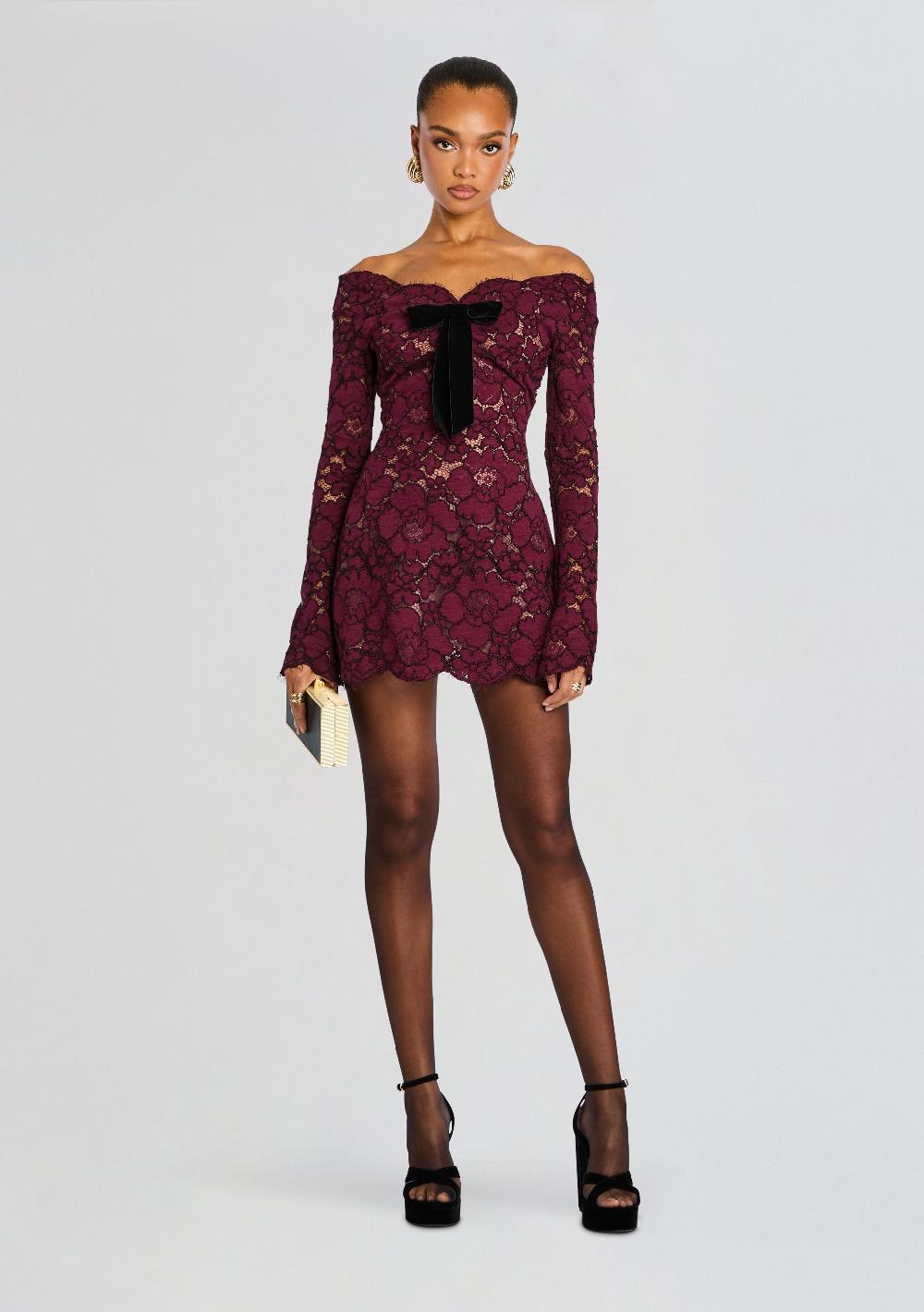 retrofête Perdita Lace Dress retrofête
