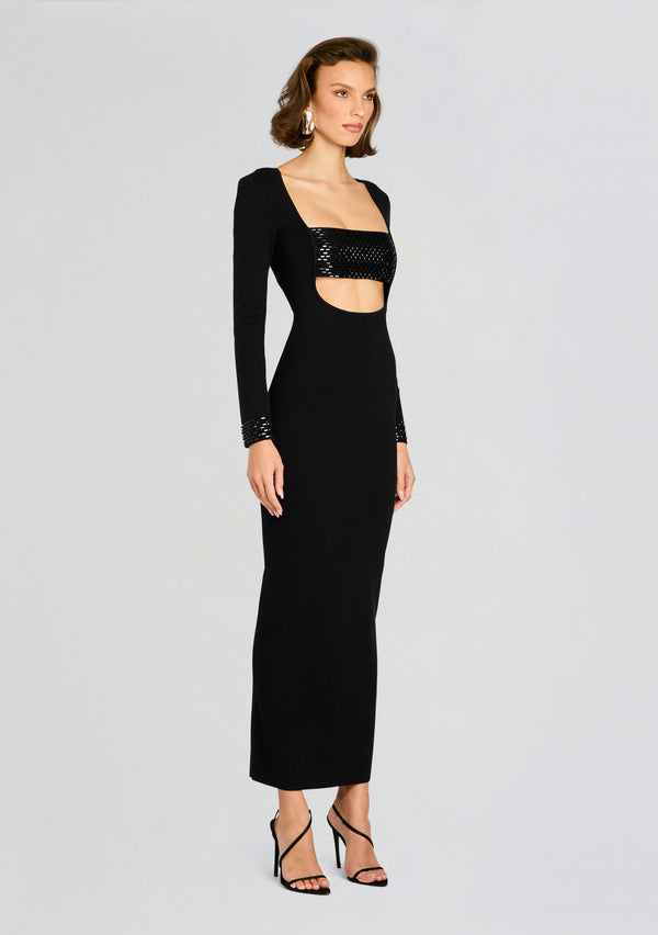 Retrofête Raelle Embellished Knit Dress Retrofête