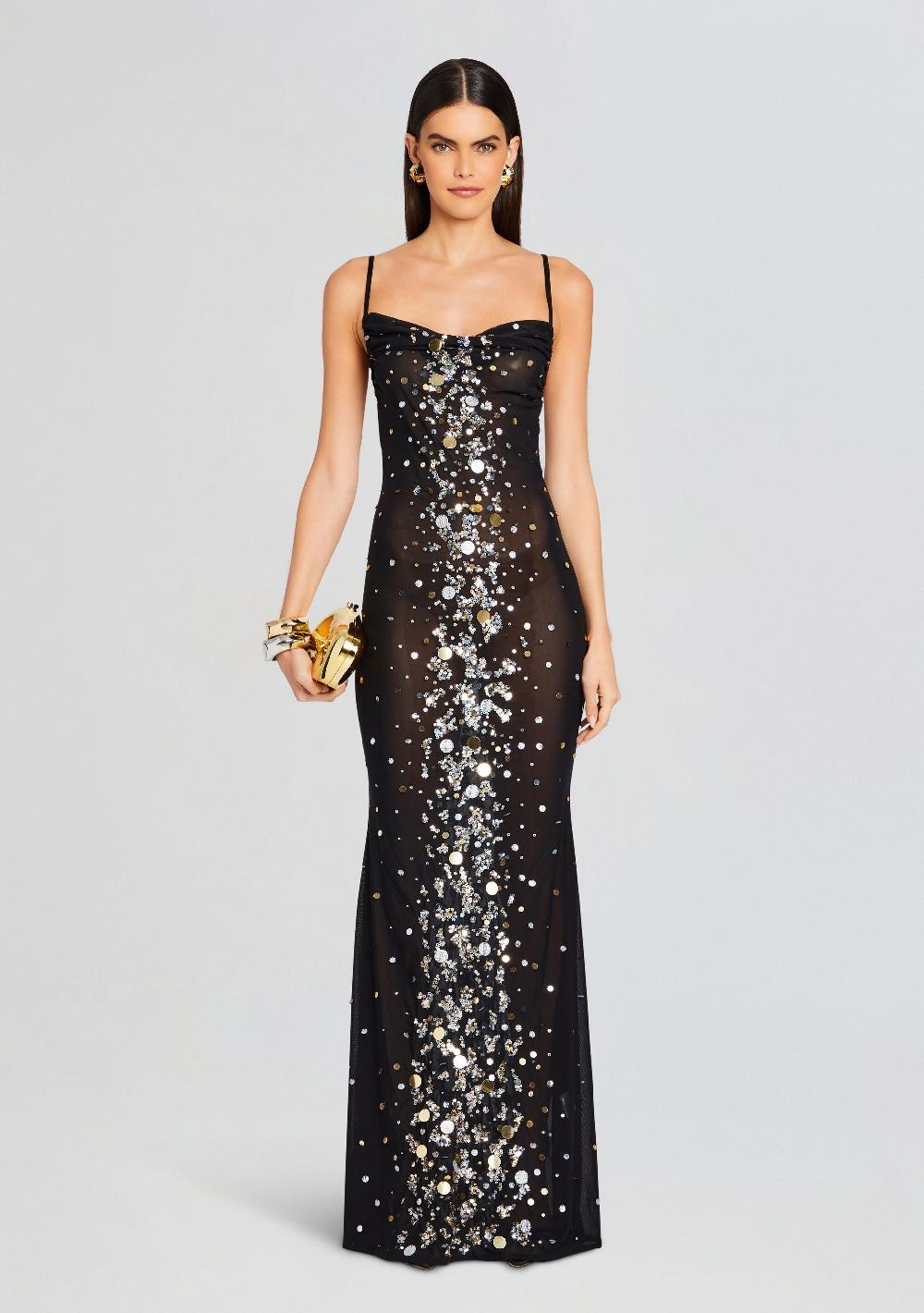 retrofête Rainey Embellished Dress retrofête