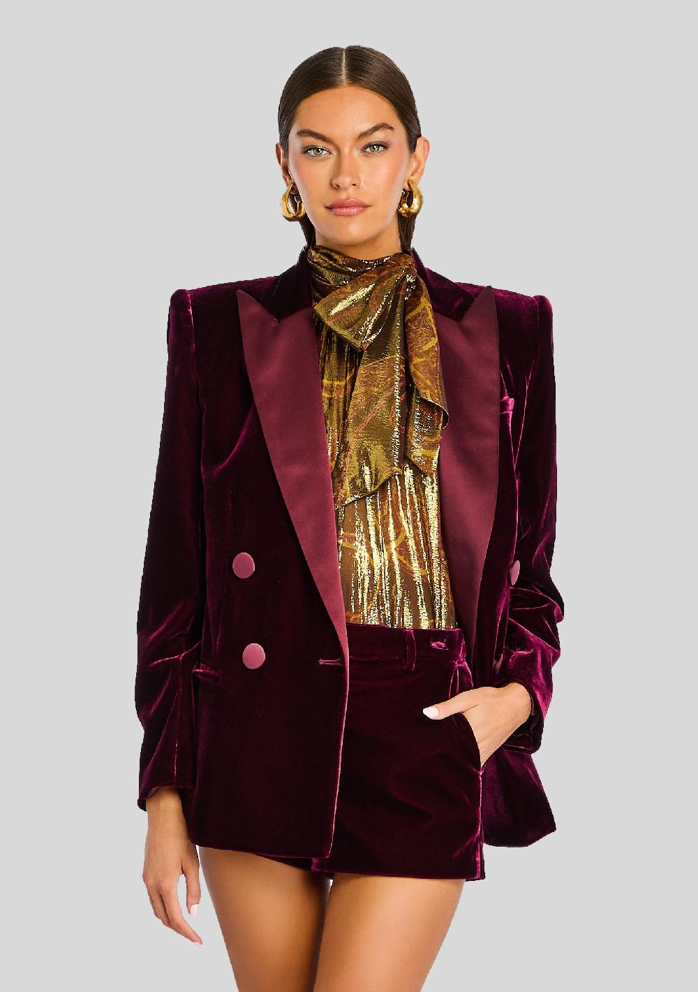 retrofête Reffie Velvet Blazer retrofête