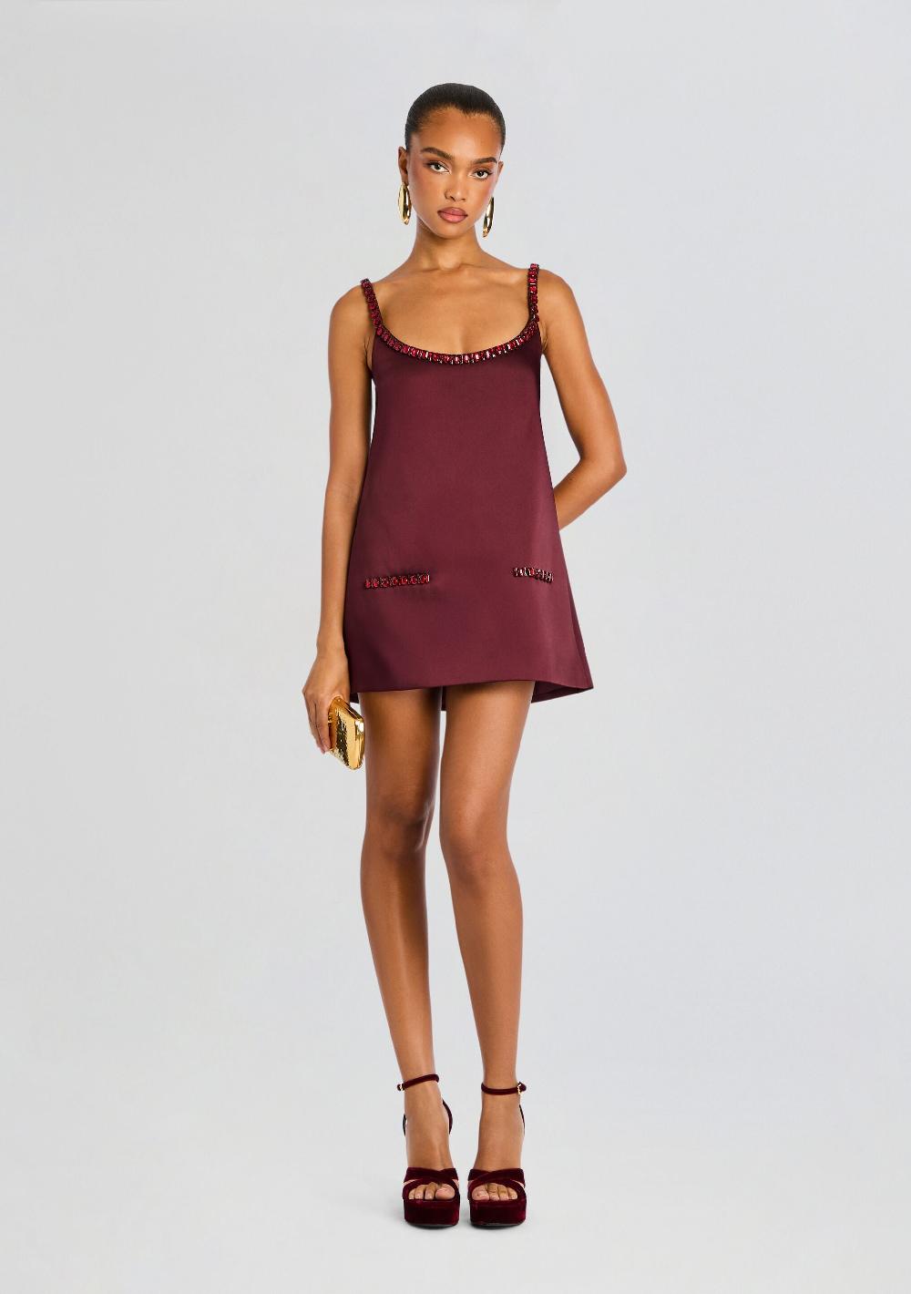 retrofête Reilly Embellished Dress retrofête