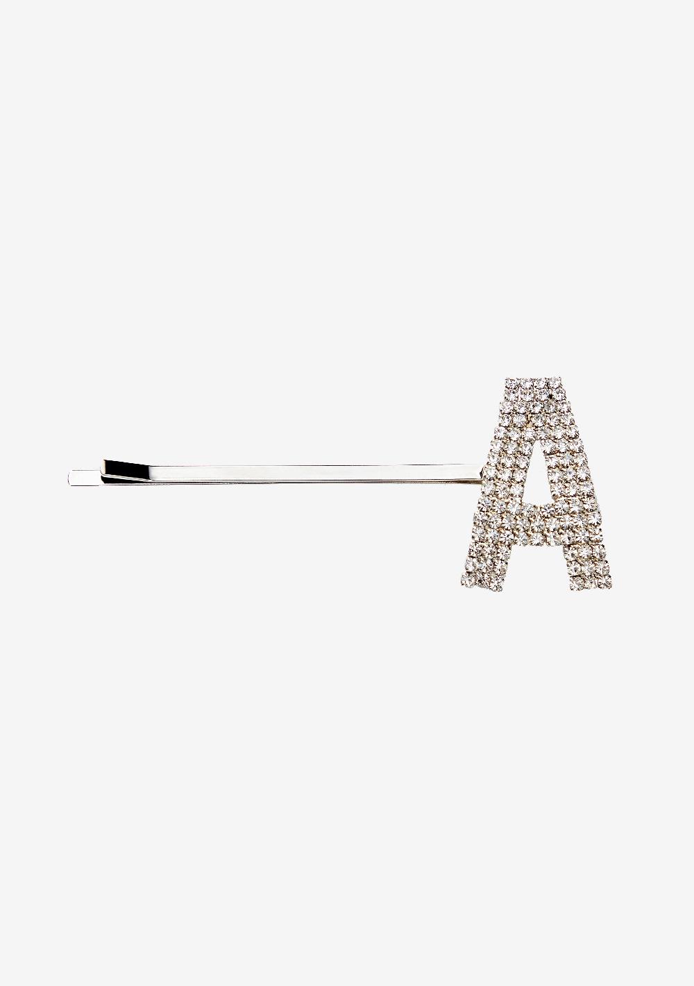 retrofête Rhinestone Alphabet Hair Clip retrofête