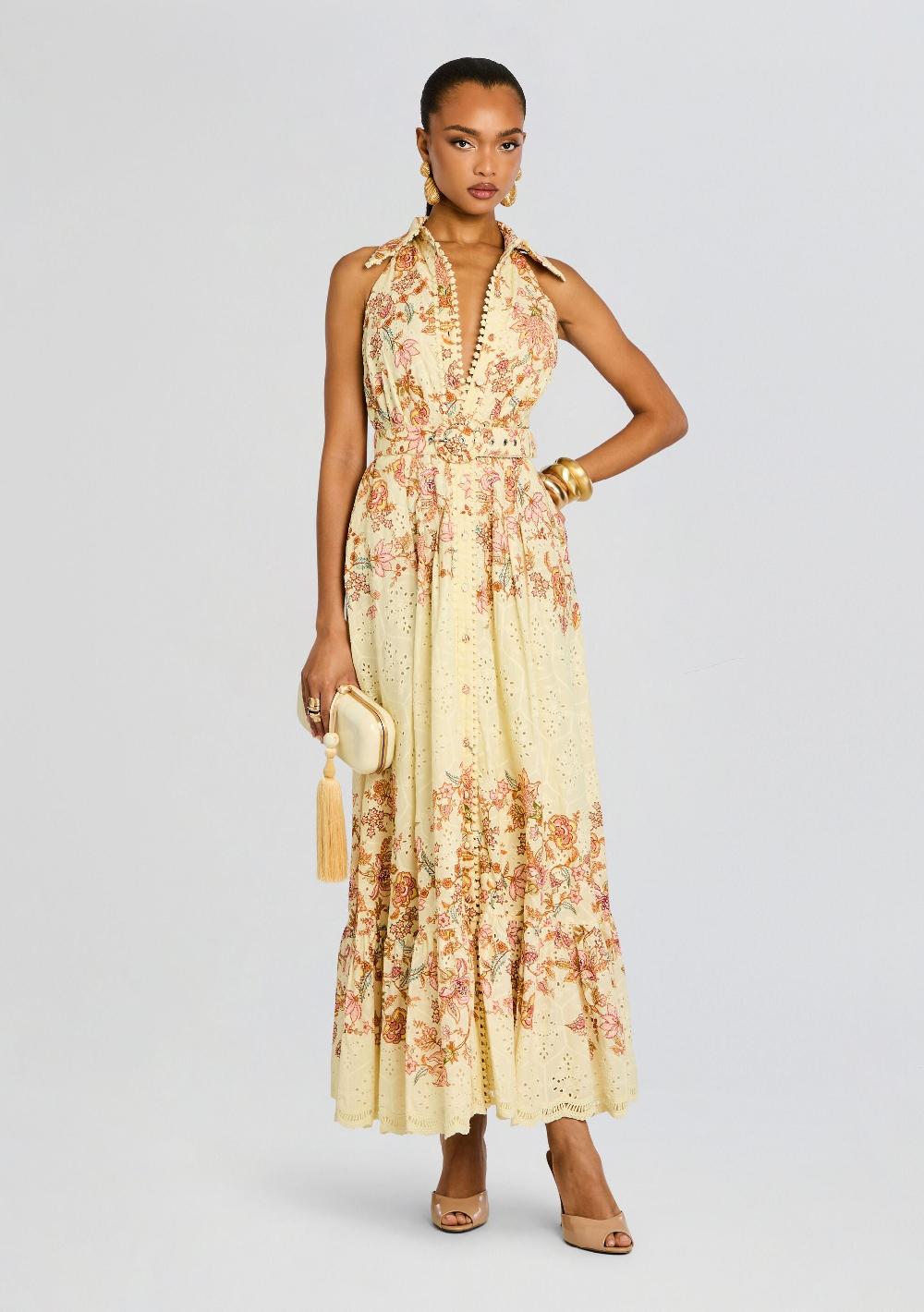 retrofête Riah Long Dress Hemant & Nandita