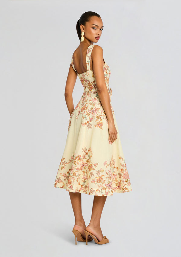 Retrofête Riah Midi Dress Hemant & Nandita