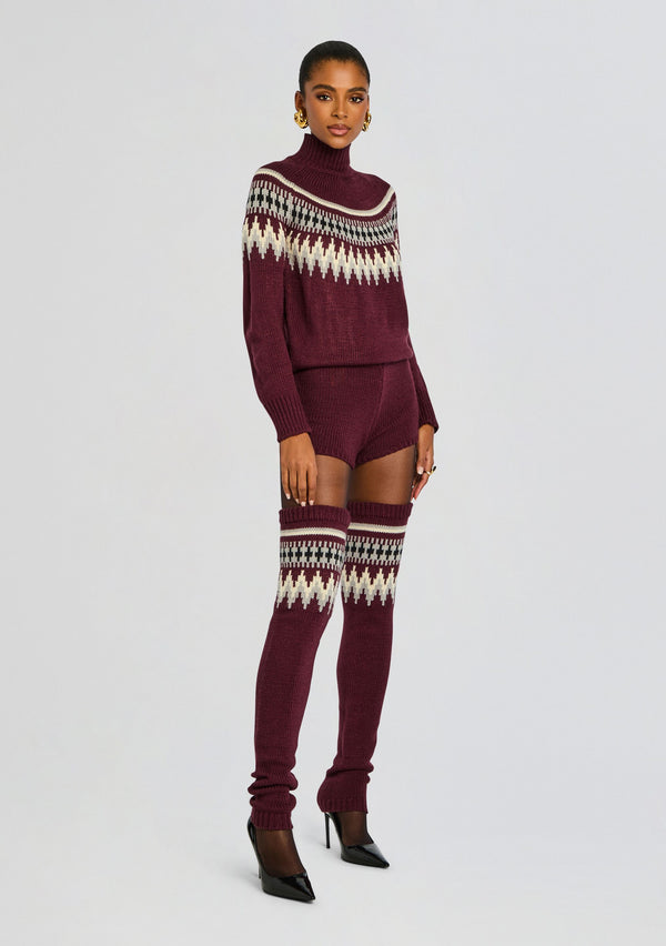 Retrofête Rocky Knit Romper SEROYA