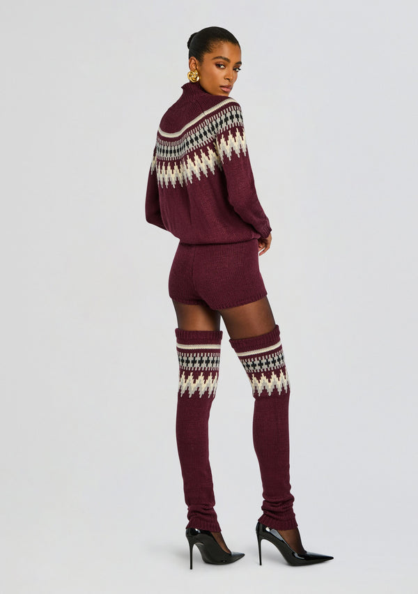 Retrofête Rocky Knit Romper SEROYA