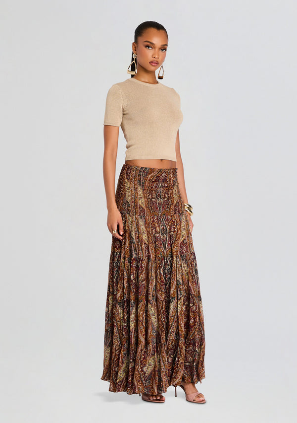 Retrofête Ruza Maxi Skirt Hemant & Nandita