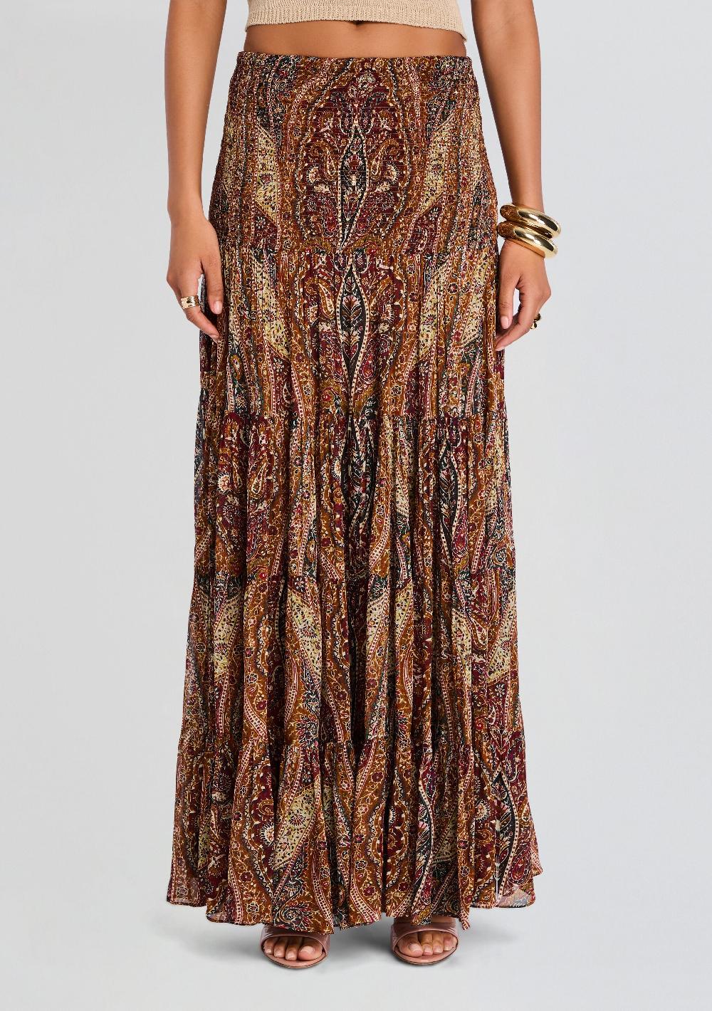 retrofête Ruza Maxi Skirt Hemant & Nandita