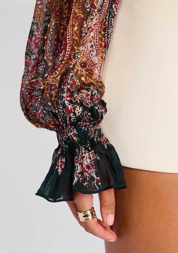 Retrofête Ruza Smocked Top Hemant & Nandita