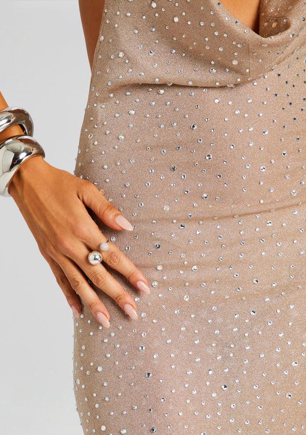 Retrofête Saar Embellished Knit Dress Retrofête