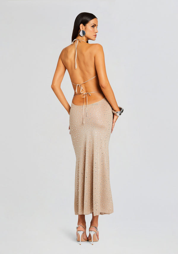 Retrofête Saar Embellished Knit Dress Retrofête