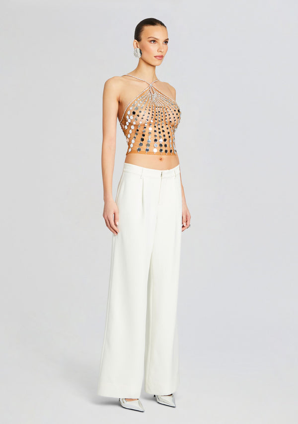 Retrofête Sabel Embellished Top Retrofête