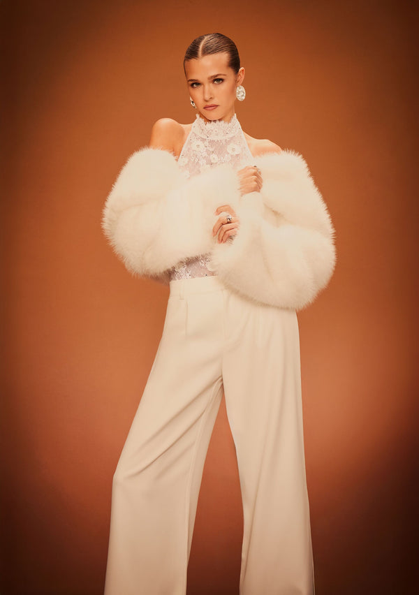 Retrofête Saga Lace Embellished Bodysuit Retrofête