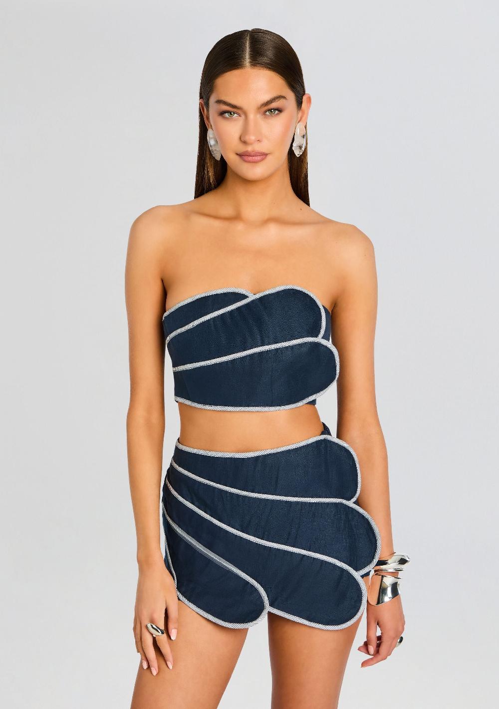 retrofête Sango Top Azulu