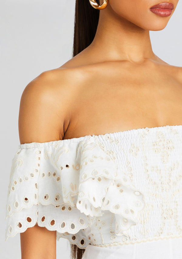 Retrofête Sheen Long Dress Charo Ruiz