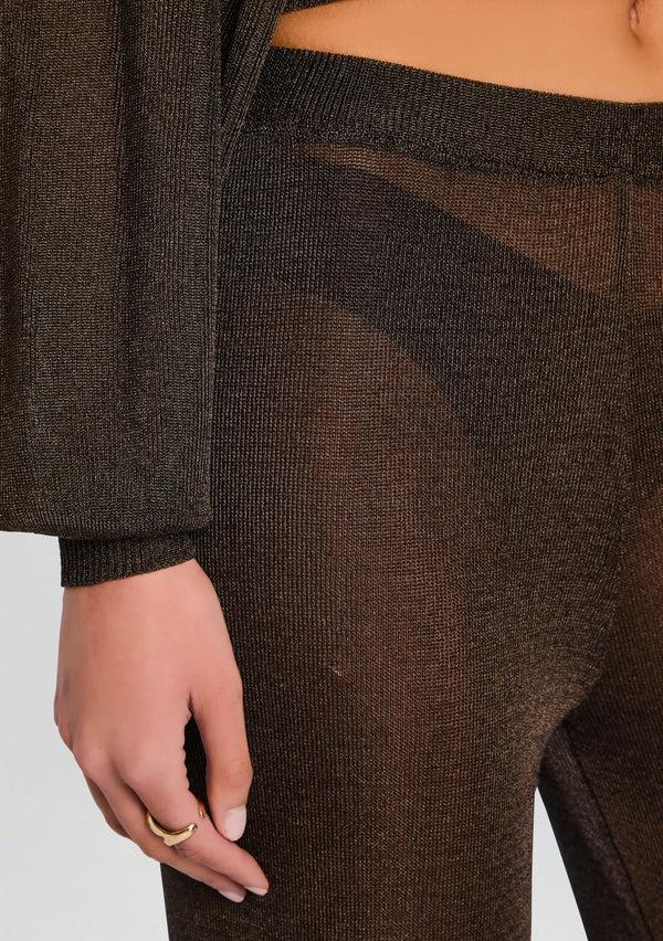 Retrofête Sheldon Metallic Knit Pant SEROYA