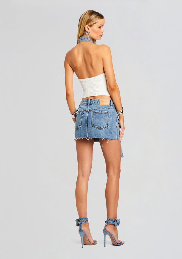 Retrofête Sherona Denim Skirt Retrofête