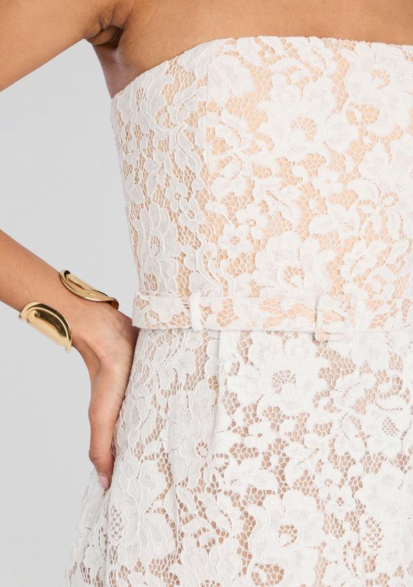 Retrofête Sophia Lace Mini Dress Sans Faff