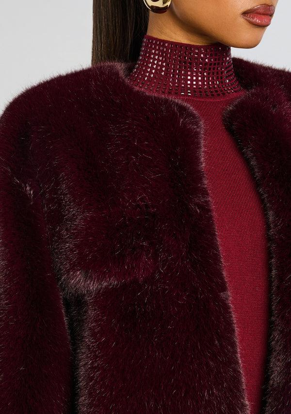 Retrofête Sparrow Faux Fur Jacket Retrofête