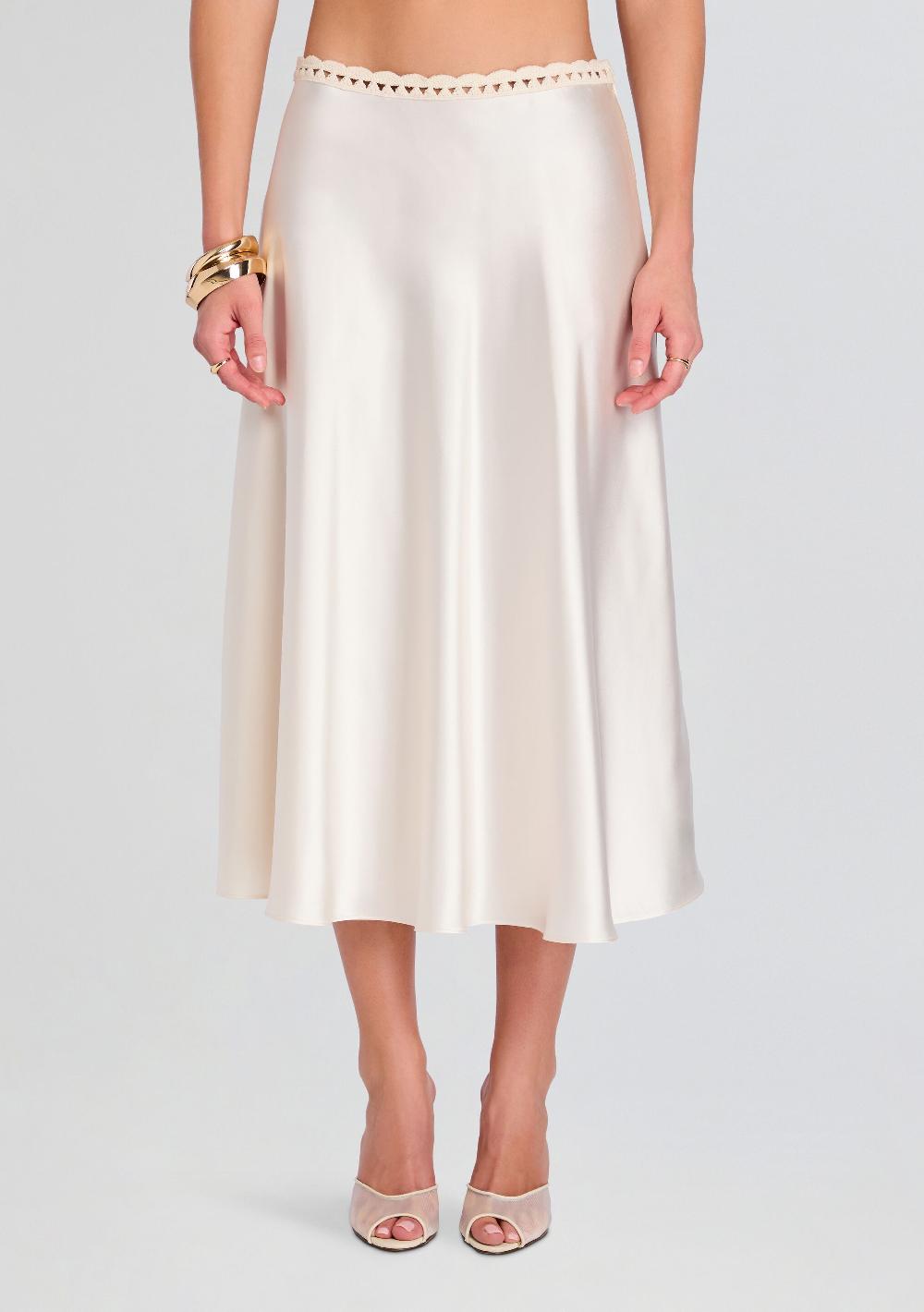 retrofête Tamsin Midi Skirt SEROYA