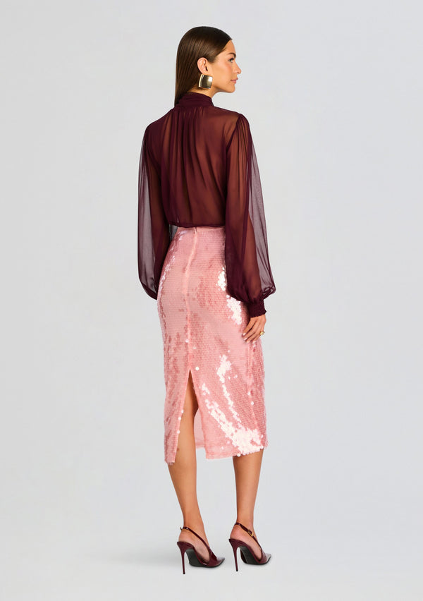Retrofête Tanith Sequin Skirt Retrofête