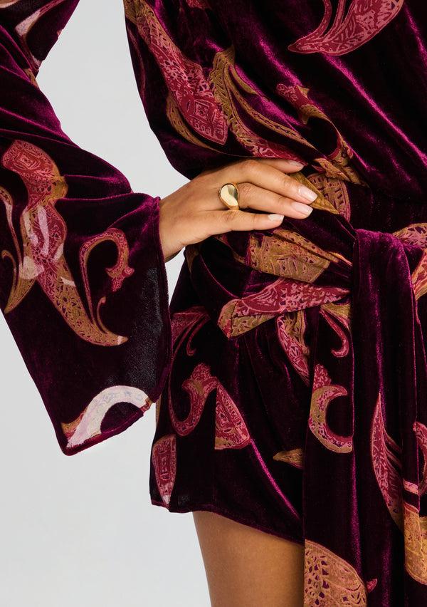 Retrofête Thesaly Velvet Dress Retrofête