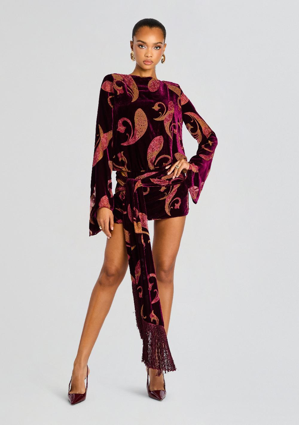 retrofête Thesaly Velvet Dress retrofête