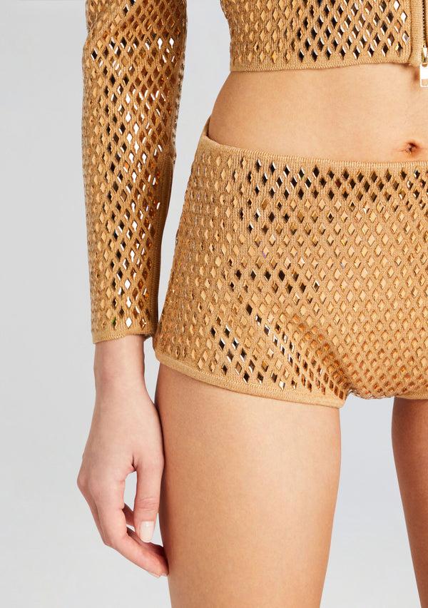 Retrofête Tru Embellished Knit Short Retrofête