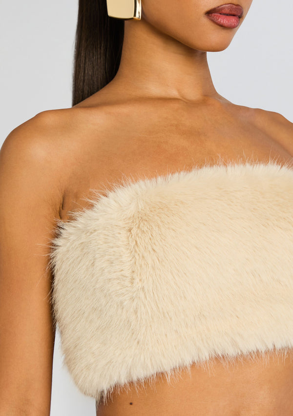 Retrofête Vada Faux Fur Bandeau Retrofête