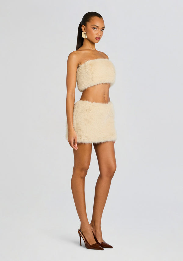 Retrofête Vada Faux Fur Bandeau Retrofête