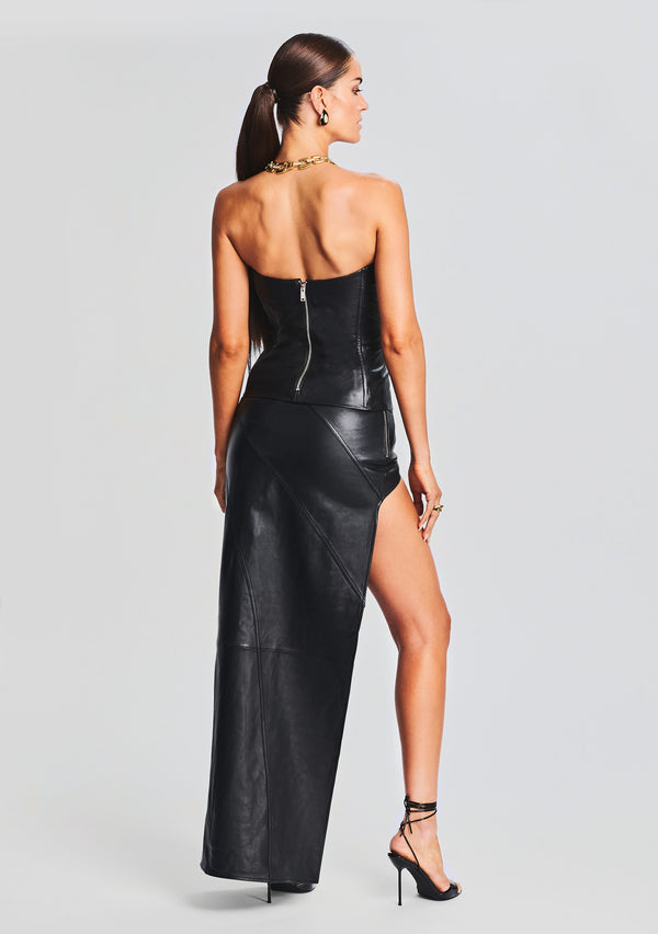 Retrofête Veda Leather Top Retrofête