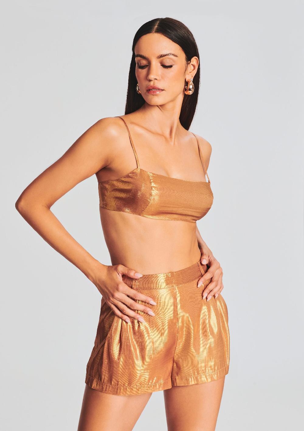 retrofête Vedra Silk Chiffon Bra retrofête