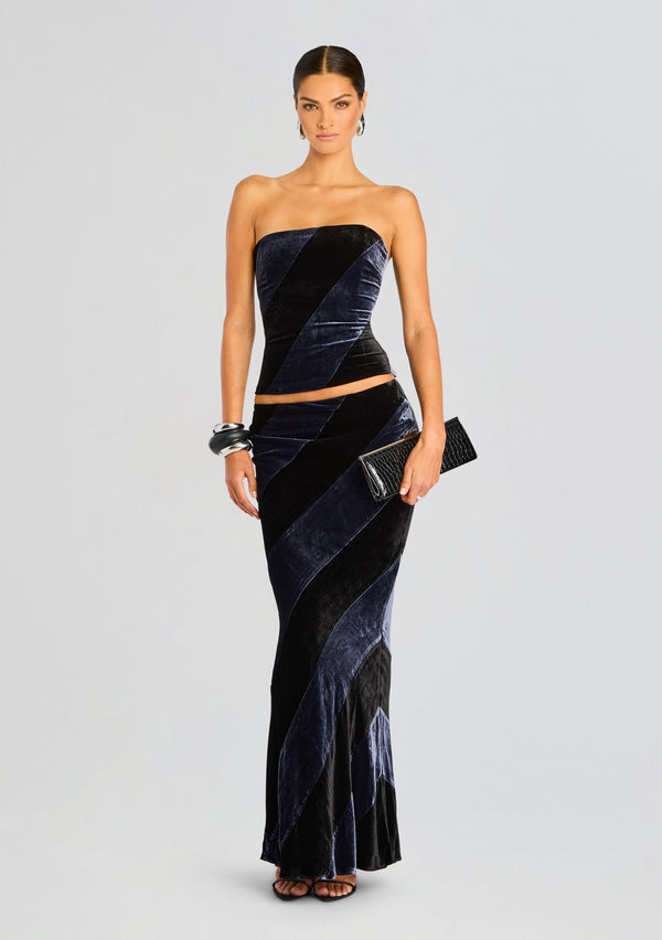 Retrofête Venus Velvet Skirt Retrofête