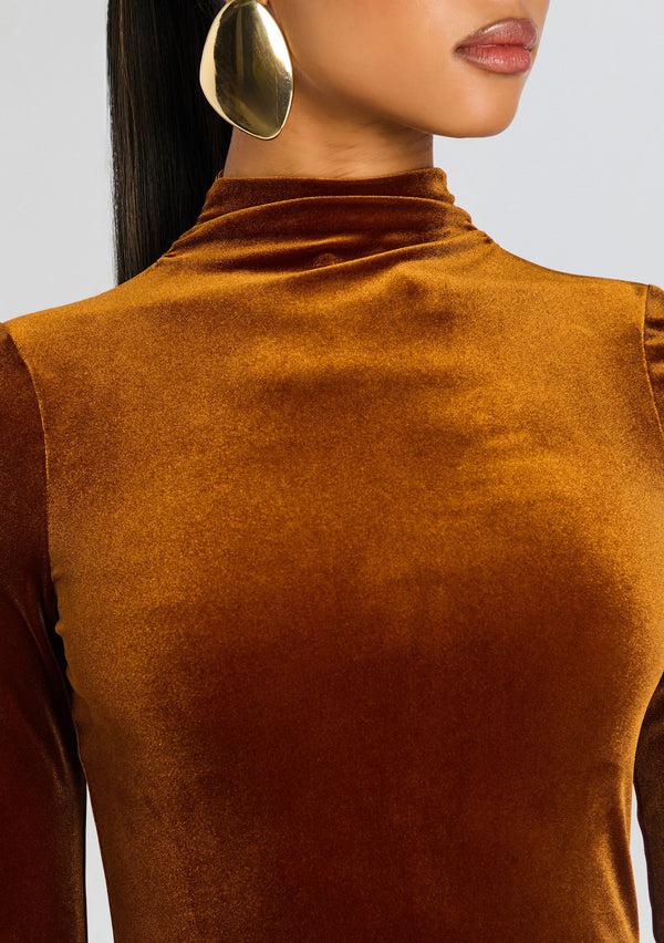 Retrofête Viola Velvet Maxi Dress SEROYA