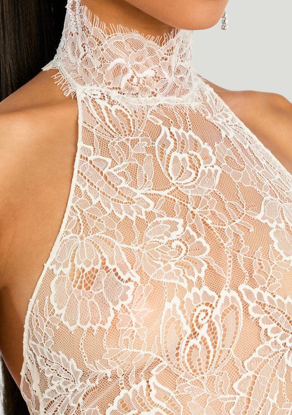 Retrofête Violet Lace Top Retrofête